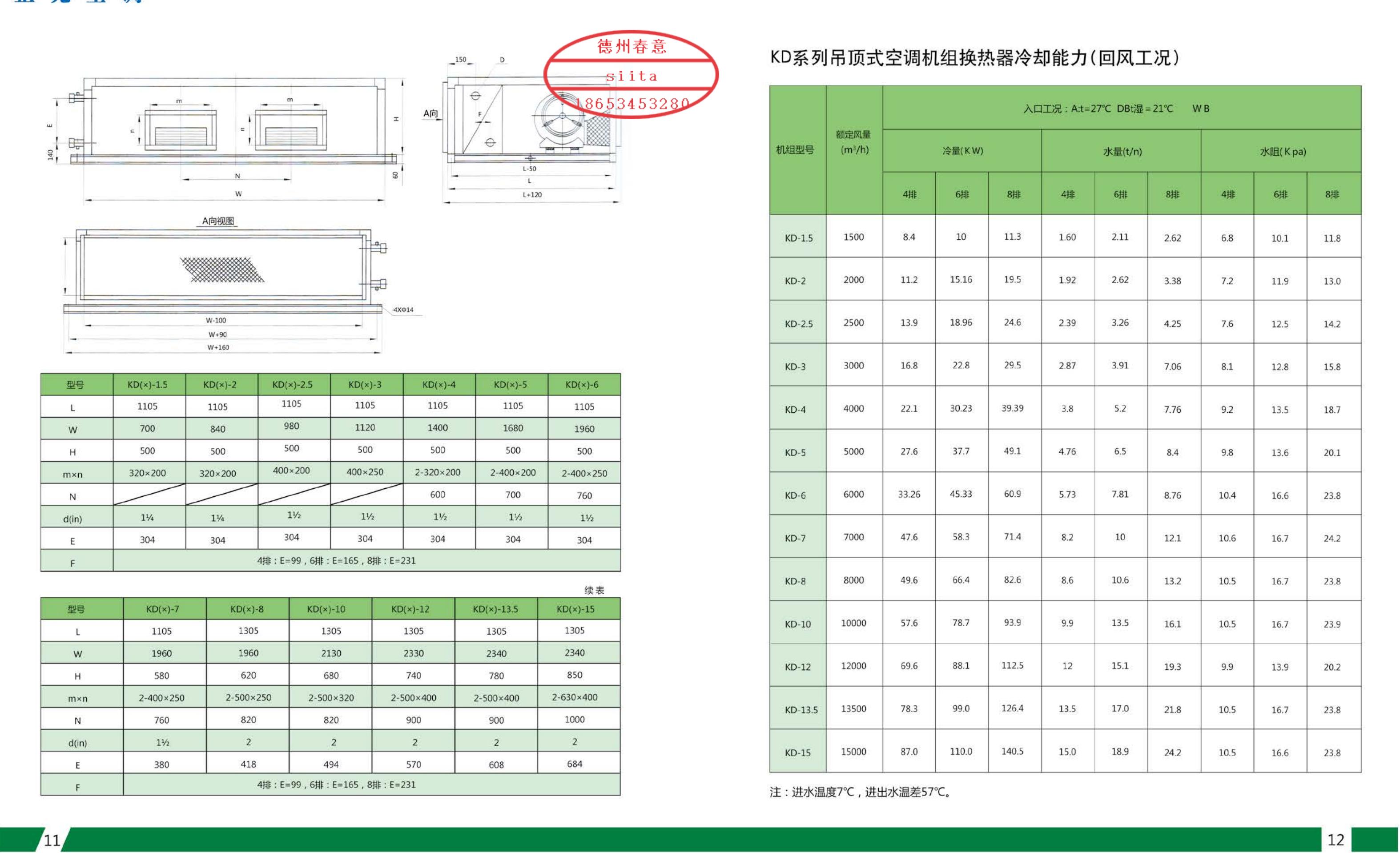 新風機組空調(diào)風柜